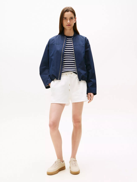 Женские спортивные шорты Tommy Hilfiger 1161016780 (Белый S)