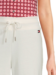 Женские спортивные шорты Tommy Hilfiger на завязках 1159840381 (Молочный S)