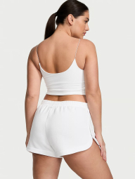 Спортивные шорты Victoria’s Secret на флисе 1159842130 (Белый S)