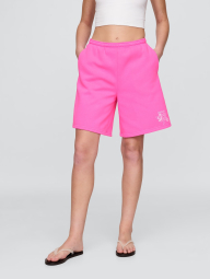 Спортивные шорты GAP флис 1159846946 (Розовый S)