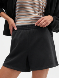 Жіночі шорти на флісі GAP з логотипом 1159848135 (Чорний L)