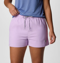 Женские спортивные шорты COLUMBIA с защитой UPF 50 1159852039 (Сиреневый M)