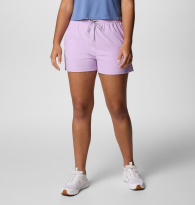 Женские спортивные шорты COLUMBIA с защитой UPF 50 1159852044 (Сиреневый L)