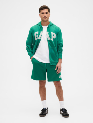 Спортивные мужские шорты GAP на флисе 1159854549 (Зеленый S)