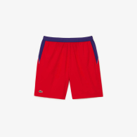 Мужские спортивные шорты Lacoste x Novak Djokovic 1159856659 (Красный XXL)