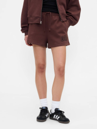 Спортивные шорты GAP на флисе 1159858761 (Коричневый S)