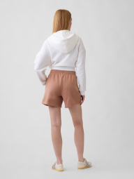 Женские шорты на флисе GAP с логотипом 1160538691 (Коричневый L)