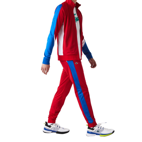 Мужские спортивные штаны Lacoste джоггеры 1159839716 (Красный 4XL)