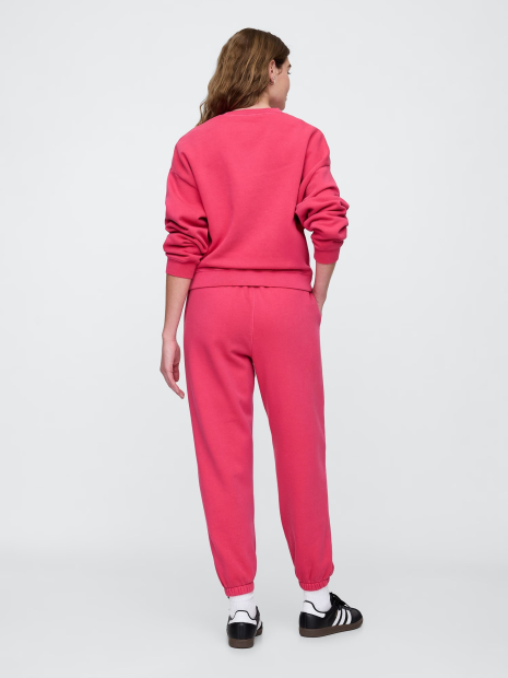Женские спортивные джоггеры GAP на флисе 1159843341 (Розовый XL)