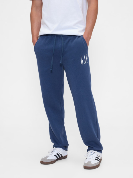 Мужские спортивные штаны GAP на флисе 1159842376 (Синий M)