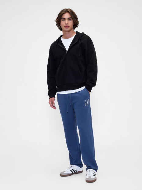 Мужские спортивные штаны GAP на флисе 1159842376 (Синий M)