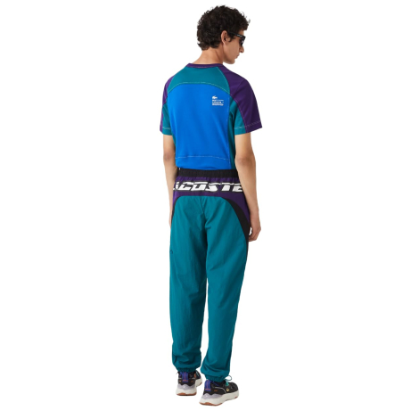 Мужские спортивные штаны Lacoste джоггеры 1159842869 (Бирюзовый 4XL)