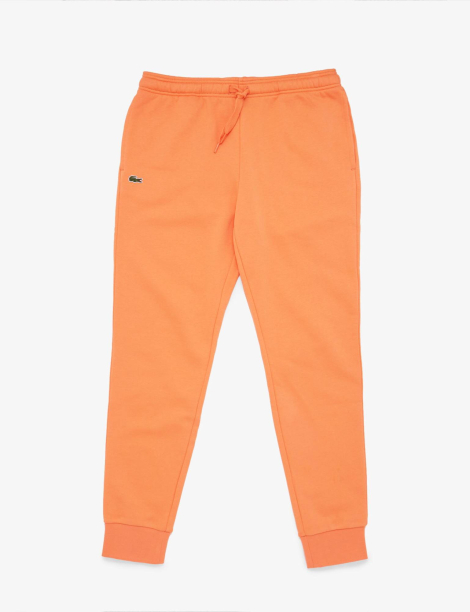 Мужские спортивные штаны Lacoste джоггеры на флисе 1159843257 (Оранжевый XXL)