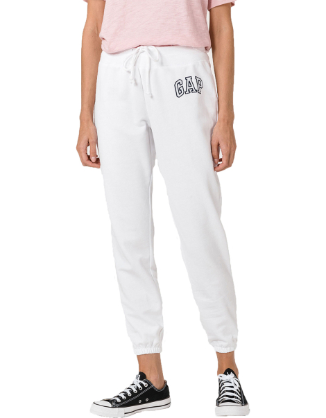 Женские спортивные джоггеры GAP на флисе 1159843917 (Белый XXL)