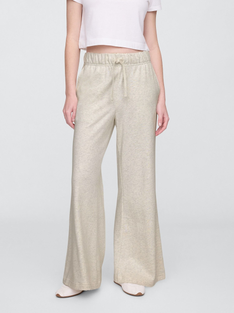 Женские широкие спортивные штаны GAP 1159844888 (Серый XXL)