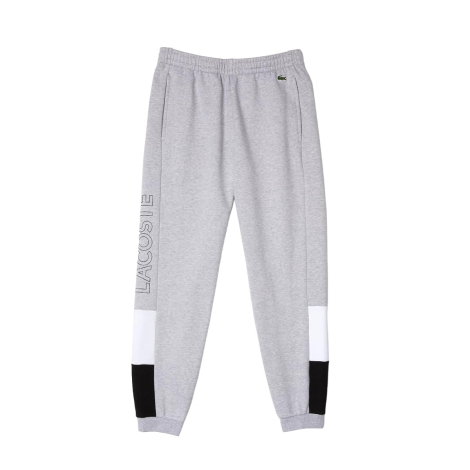Мужские спортивные штаны Lacoste джоггеры на флисе 1159845325 (Серый 4XL)