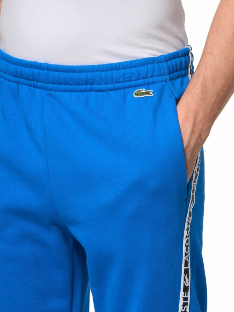 Чоловічі спортивні штани Lacoste джоггери на флісі 1159846531 (Синій XL)