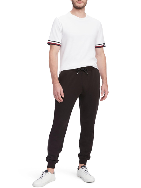 Мужские джоггеры на флисе Tommy Hilfiger спортивные штаны 1159846655 (Черный XXL)