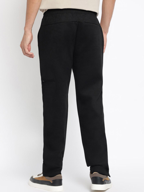 Чоловічі спортивні штани GUESS з екозамші 1159846709 (Чорний M)