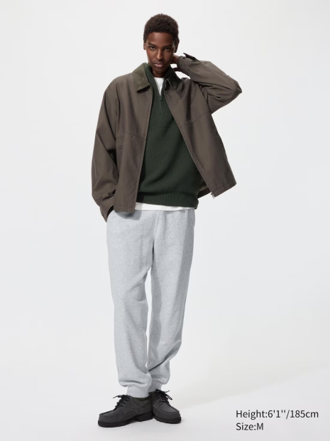 Чоловічі джоггери UNIQLO спортивні штани 1159846812 (Сірий M)