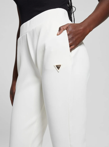 Женские спортивные джоггеры Guess спортивные штаны 1159847258 (Молочный XL)