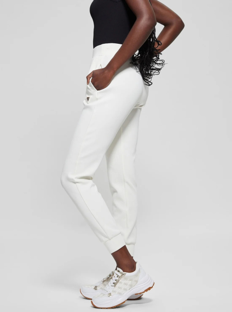 Женские спортивные джоггеры Guess спортивные штаны 1159847258 (Молочный XL)
