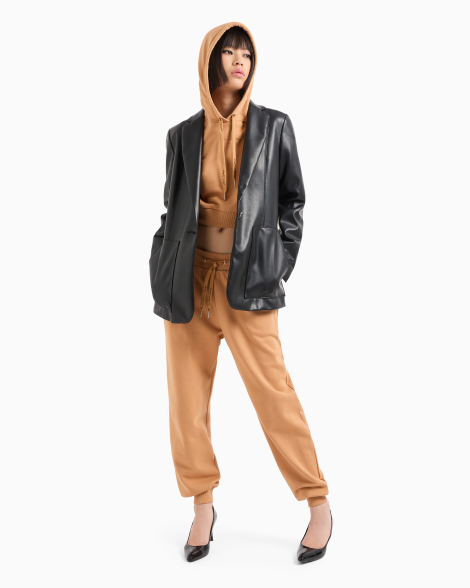 Женские спортивные штаны Armani Exchange джоггеры 1159848312 (Коричневый L)