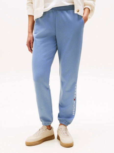 Женские джоггеры Tommy Hilfiger спортивные штаны 1159848661 (Голубой L)