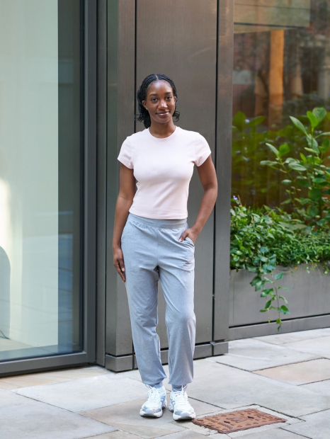 Спортивні штани UNIQLO Ultra Stretch AIRism джоггери 1159849051 (Сірий XL)