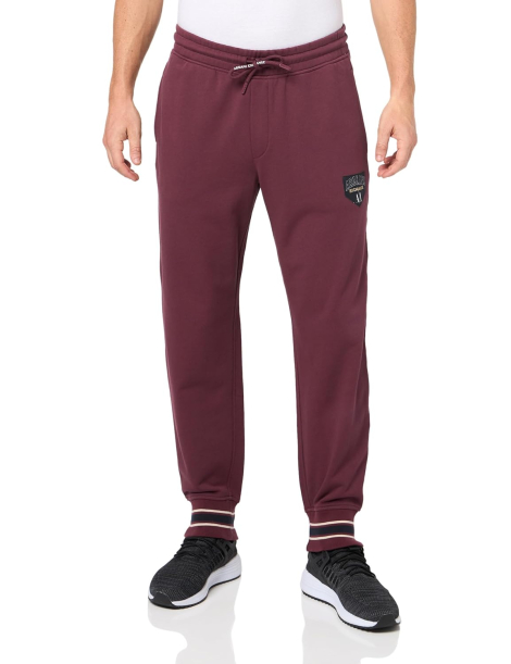 Чоловічі джогери Armani Exchange спортивні штани 1159850427 (Бордовий XXL)