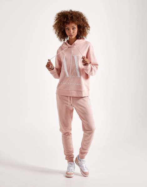 Женские спортивные штаны Armani Exchange 1159850822 (Розовый XL)