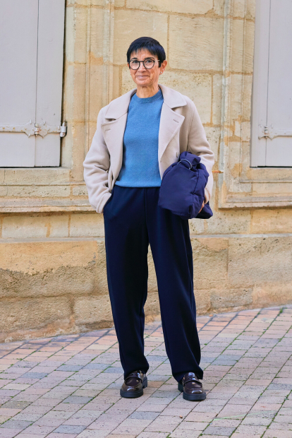 Широкие спортивные штаны DRY UNIQLO 1159852562 (Синий XL)