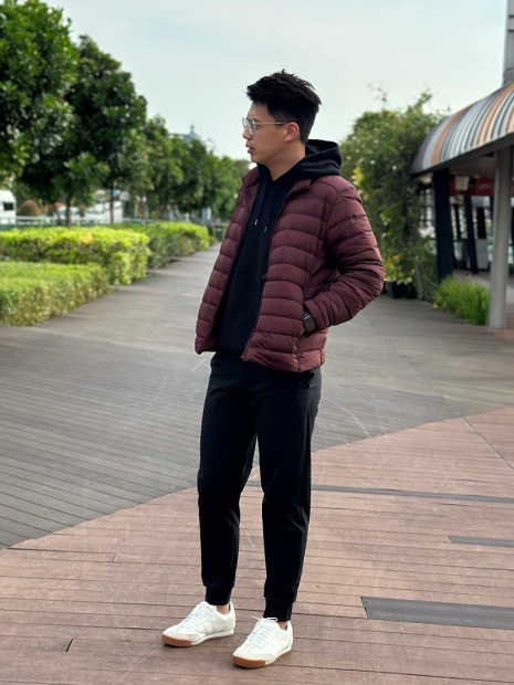 Мужские джоггеры UNIQLO Ultra Stretch спортивные штаны с технологией DRY-EX 1159853790 (Черный M)