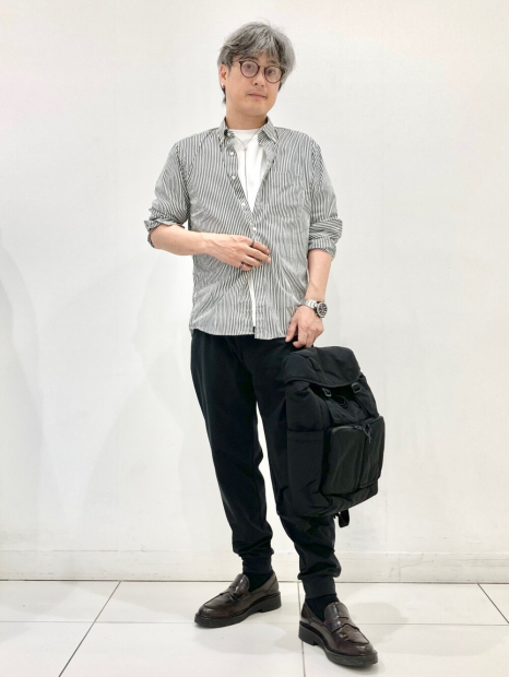 Мужские джоггеры UNIQLO Ultra Stretch спортивные штаны с технологией DRY-EX 1159853790 (Черный M)