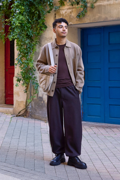 Спортивные штаны UNIQLO 1159856004 (Коричневый L)