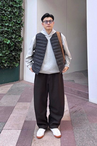 Спортивные штаны UNIQLO 1159856004 (Коричневый L)