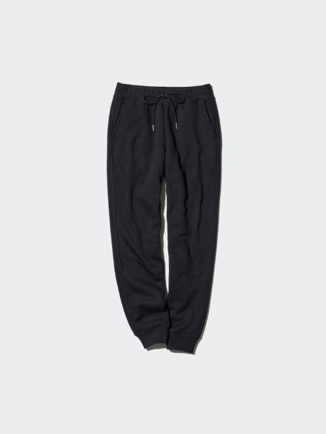 Женские спортивные штаны UNIQLO HEATTECH джоггеры на меху 1159856053 (Черный M)