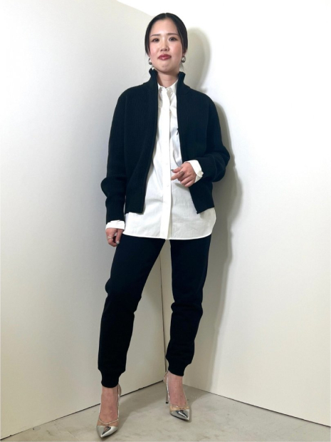 Женские спортивные штаны UNIQLO HEATTECH джоггеры на меху 1159856053 (Черный M)