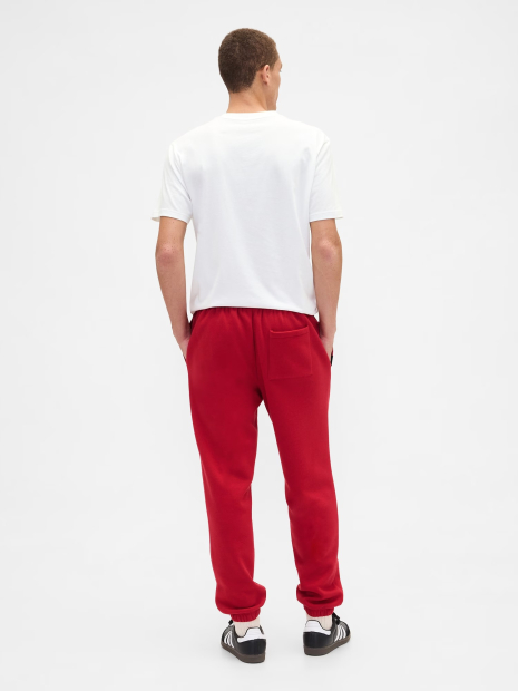 Мужские спортивные штаны GAP на флисе 1159856671 (Красный S)