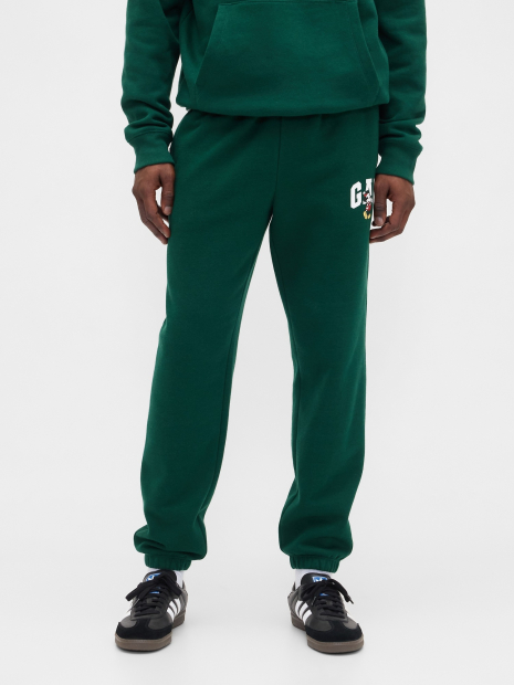 Мужские спортивные штаны GAP на флисе 1159856720 (Зеленый XL)