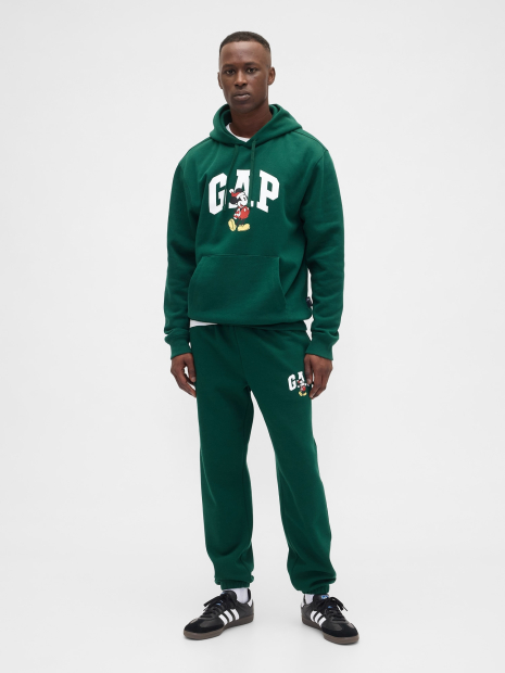 Мужские спортивные штаны GAP на флисе 1159856720 (Зеленый XL)