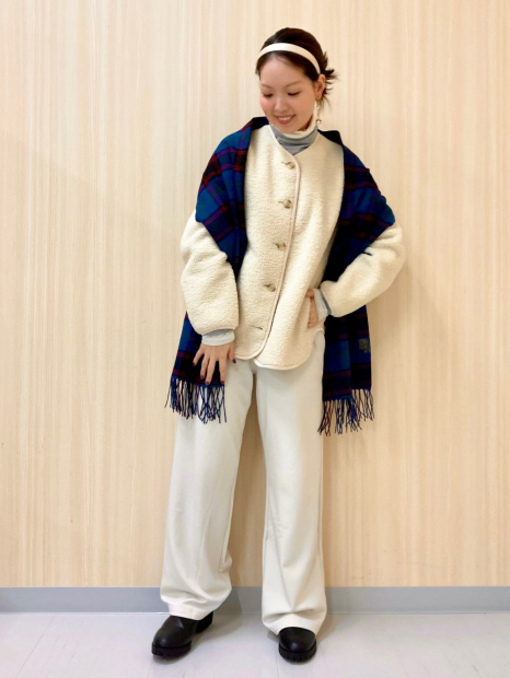 Спортивные штаны UNIQLO на флисе 1159858122 (Молочный XXL)