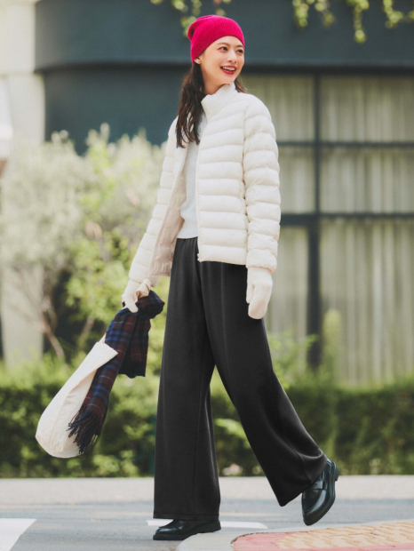 Спортивные штаны UNIQLO на флисе 1159858266 (Черный S)