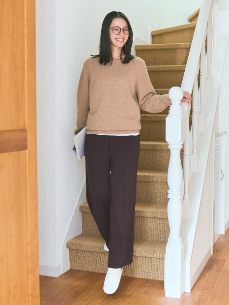 Спортивні штани UNIQLO на флісі 1159859103 (Коричневий XXL)