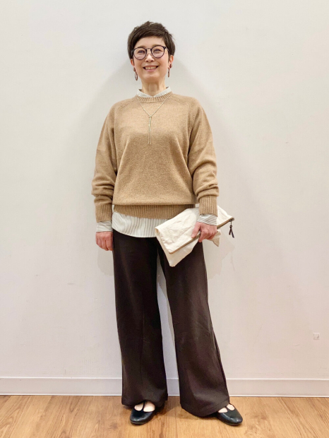 Спортивні штани UNIQLO на флісі 1159859103 (Коричневий XXL)