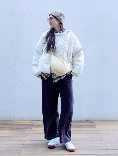 Спортивные штаны UNIQLO на флисе 1159860287 (Синий S)