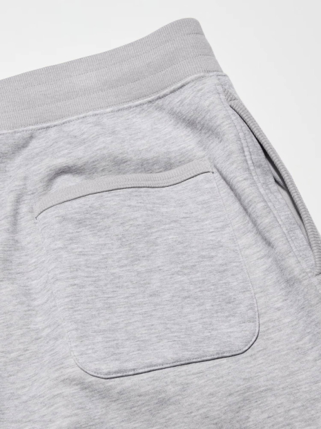 Мужские джоггеры UNIQLO спортивные штаны с подкладкой из экомеха 1159860741 (Серый M)