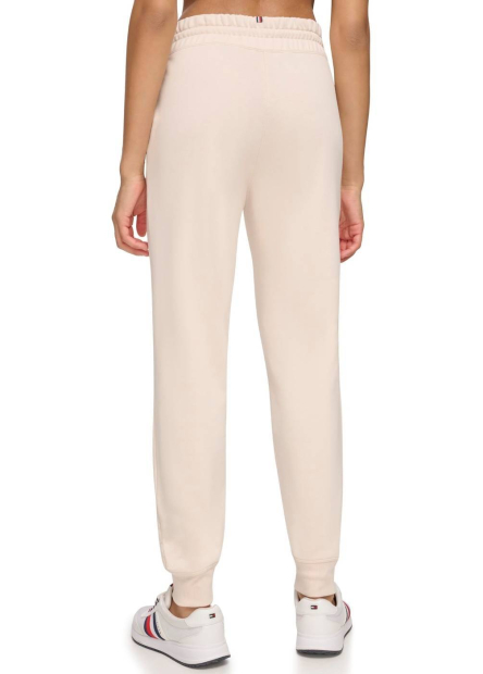 Женские джоггеры на флисе Tommy Hilfiger спортивные штаны 1159861604 (Бежевый XL)