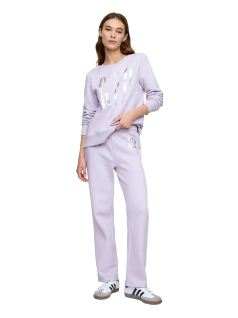 Женские спортивные штаны GAP на флисе 1159861616 (Сиреневый XL)