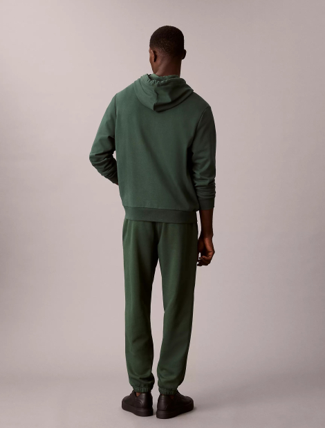 Мужские джоггеры на флисе Calvin Klein спортивные штаны 1159862120 (Зеленый M)